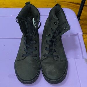 Timberland Women's Black Moto Boots